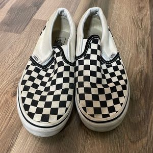 Checkered Vans